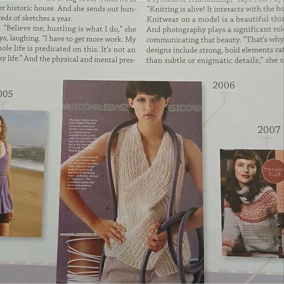Magazine INTERWEAVE KNITS Spring 2012 Guide 18 Crisp Sweater Guides Patterns - Picture 7 of 7